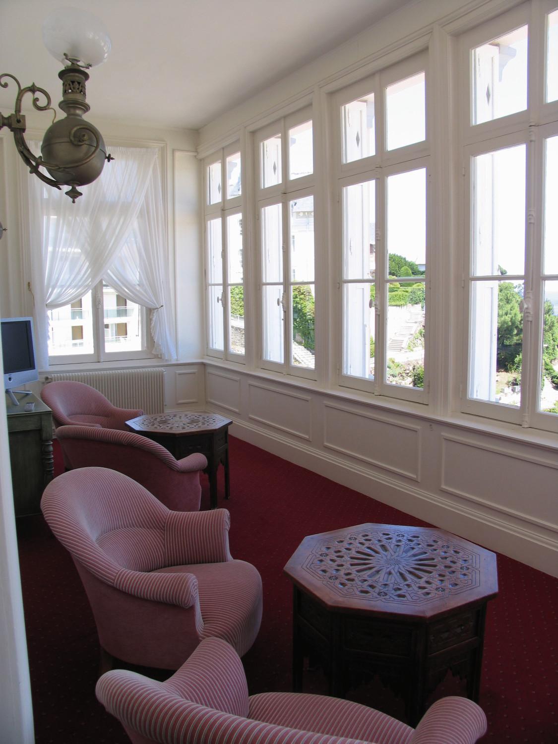 Hotel Villa Reine Hortense Dinard Restaurant billede