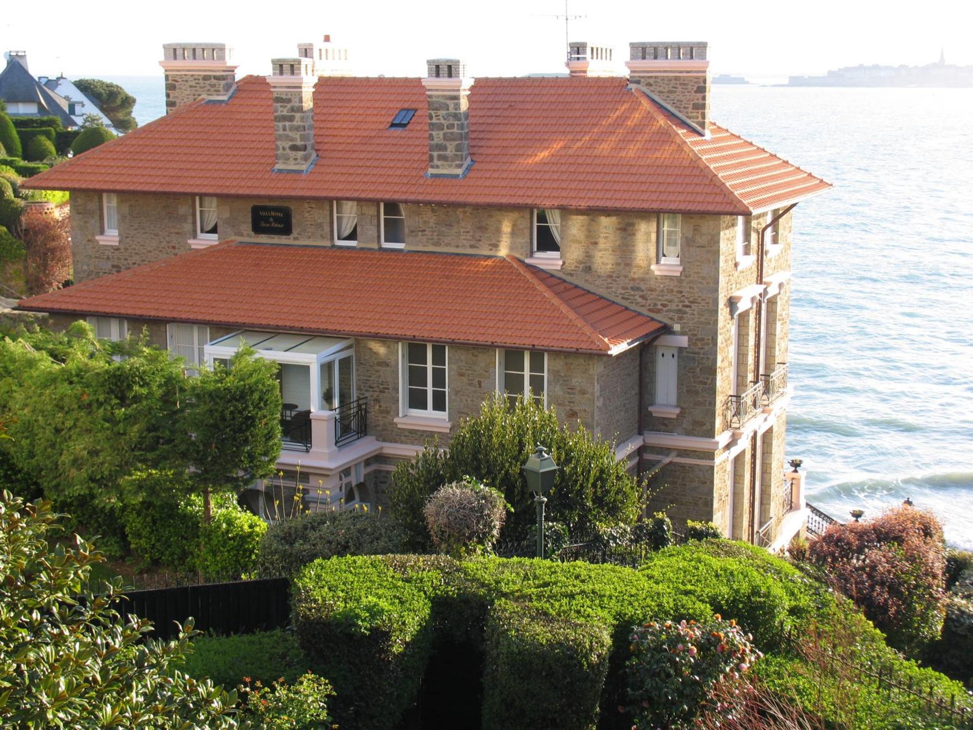 Hotel Villa Reine Hortense Dinard Eksteriør billede