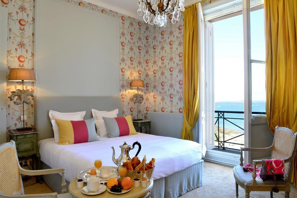 Hotel Villa Reine Hortense Dinard Eksteriør billede
